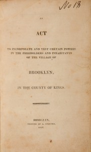 Birth of Brooklyn Act