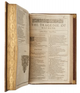 Shakespeare First Folio
